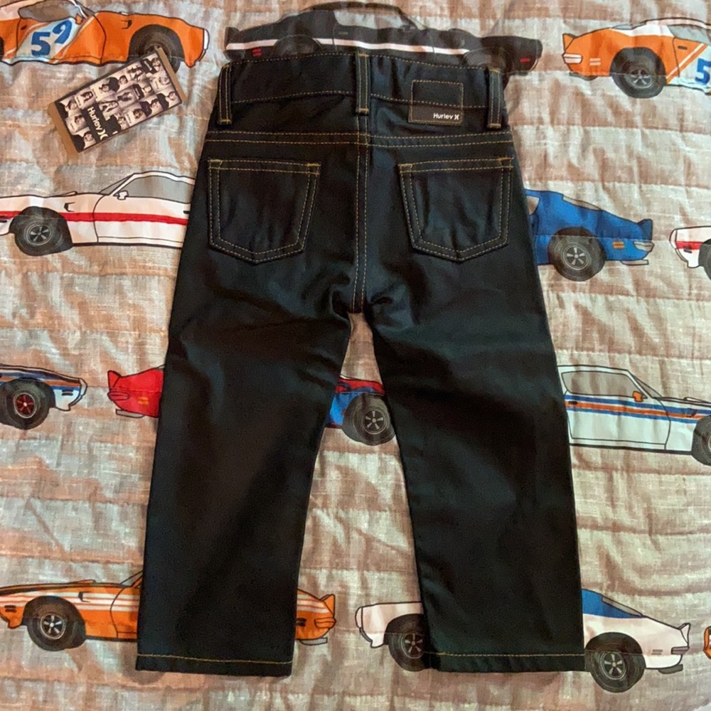 Hurley dark shiny jeans - Picture 2 of 6